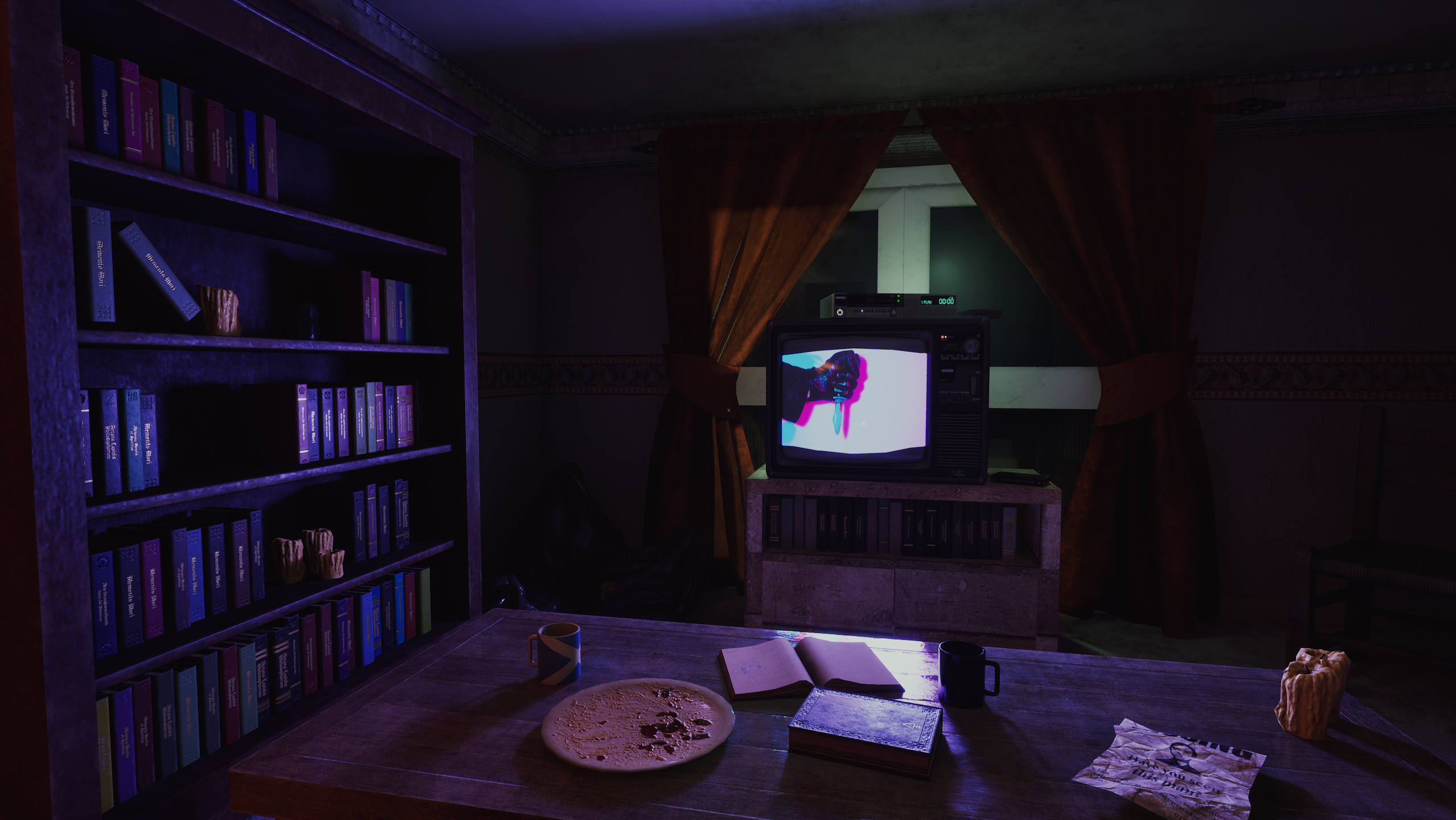 Video Ghastlies: l’horror VHS psichedelico arriva su Steam nel 2025